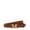 Max Mara Belts Skinnbrun -LINDA FARROW butikk 03100846260f8b0de09bfced51993573