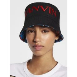 Lanvin Reversibel Blomsterprint Bøttehatt