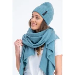 Kashmina Kashmirlue Elli -LINDA FARROW butikk 624e53dc0d0b22b44b71144b4b251f30