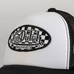 Von Dutch Trucker Tampa - Sort/Hvit -LINDA FARROW butikk 7a446b700dad8b0b1bb19e5c47059f26