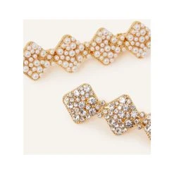 Pearl Accessorize 2 X Diamond And Pear A L Hair Accessories