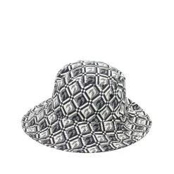 Marine Serre Hatter Svart -LINDA FARROW butikk 8e9ac0ef18b5c6bde783682a810df02c