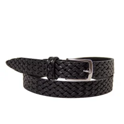 Manzini Braid Lærbelte Tilbehør