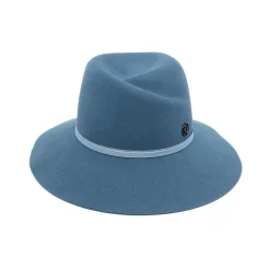 Maison Michel Hats Clear Blue -LINDA FARROW butikk c8ac0fe13741fa6c32dfeb446b164c94