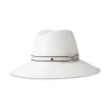 Maison Michel Hats White -LINDA FARROW butikk c96bd2af22015ffa3c7529c9054b1582