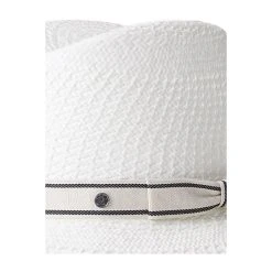 Maison Michel Hats White -LINDA FARROW butikk cd7a461645c0eceadb2be542286f7041